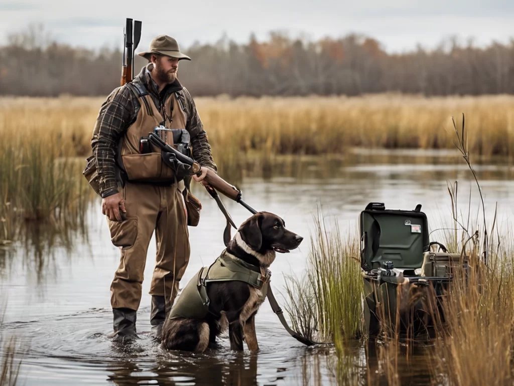 Training retrievers for waterfowl hunting